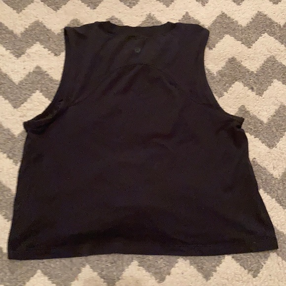 Lululemon Black Cinch Me Up Front Tank - Picture 9 of 9